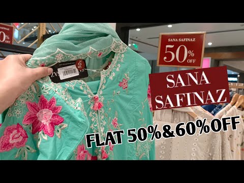 Sana Safinaz Grand Sale Flat 50% 60%OFF😍Sana Safinaz Sale 2026❣️ Sana Safinaz new winter 2026 🔥