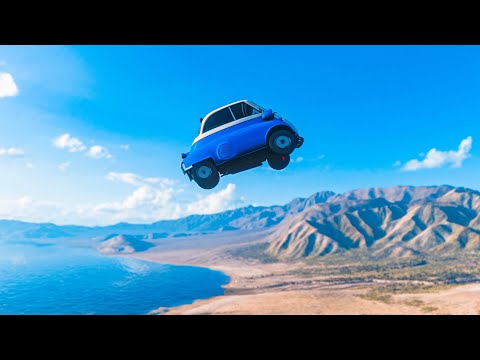 Как я пытался прыгнуть через всю карту Forza Horizon 5