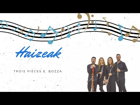 Trois pièces E. Bozza. Haizeak