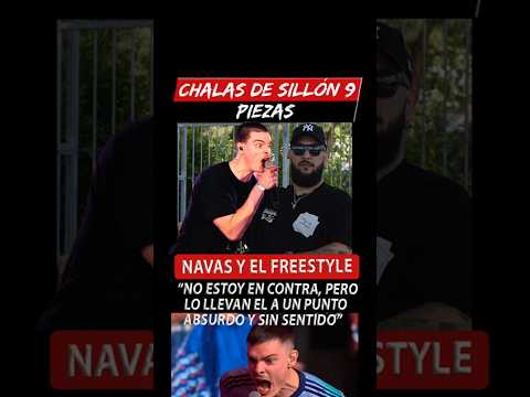 PIEZAS HABLA DE NAVAS Y LAS RIMAS DISONANTES #navas #piezas #freestyle #redbullbatalla