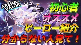 【アリヴァラ】オススメヒーローと5v5紹介！アリヴァラ初心者講座2【アリーナオブヴァラー】【AOV】