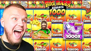 THIS IS WHY I LOVE THE BIG BASS BONANZA 1000 SLOT! (BIG Slot Win!)