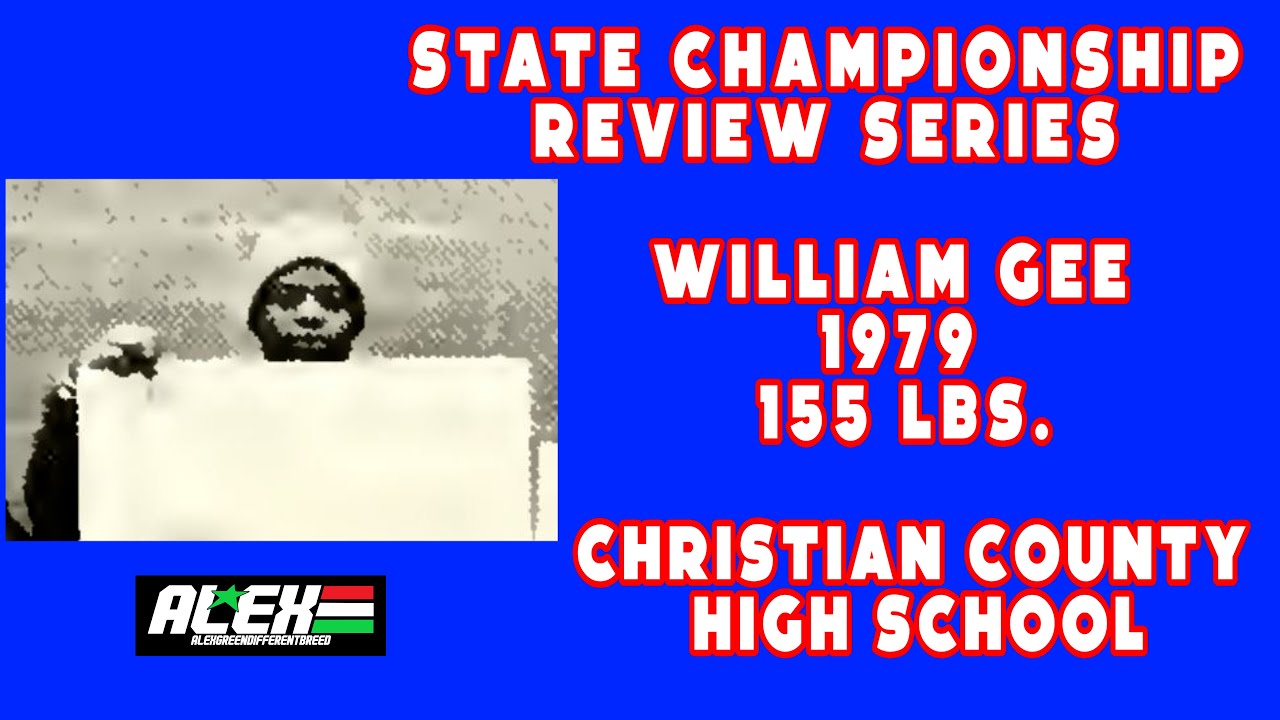 State Wrestling Championship match review w/ William Gee (Christian County; 1979 155 lbs.)