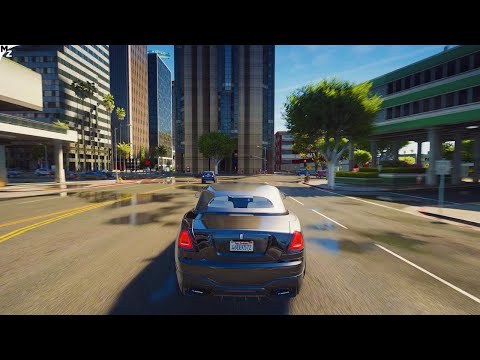 GTA V REMASTERED 2021? Ultra Realistic Graphics - PC RAY-TRACING Graphics MOD - Maxed-Out