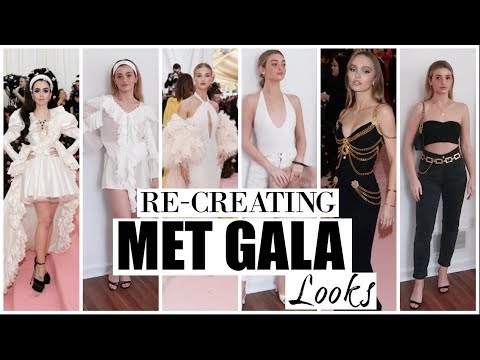 Re-creating MET GALA LOOKS into CASUAL OUTFITS!