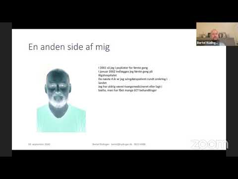 MedicinRådgivningens foredrag med Bertel Rüdinger om udtrapning af psykofarmaka