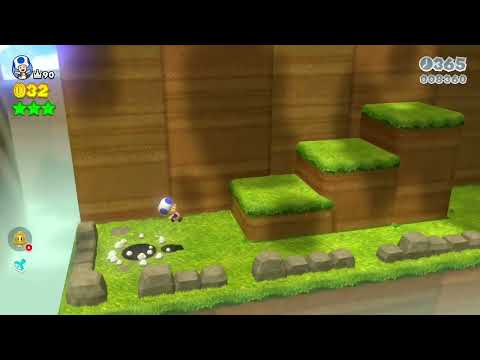 Super Mario 3D World [Switch] 9-7 Speedrun - Time: 37 (Tied WR)