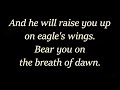 On Eagle S Wings Christian Hymn Lyrics