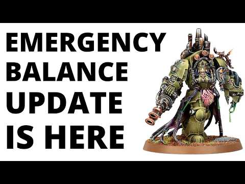 BIG Warhammer 40K Points and Rules Updates - Emergency Balance Nerfs, Salamanders Rules + Votann