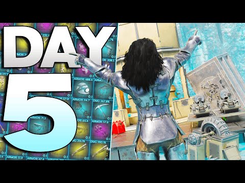 Raiding Snow North and Countering The Alpha Tribe! - ARK