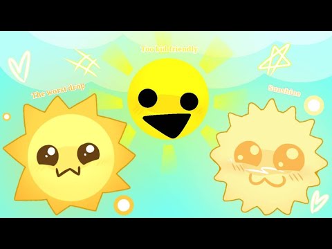 Geometry dash Sunshine all coins 100% By Unzor By Djhoneyb SUNSHINE ;)