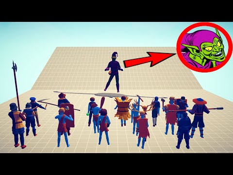 GREEN GOBLIN vs EVERY FACTION - Totally Accurate Battle Simulator TABS