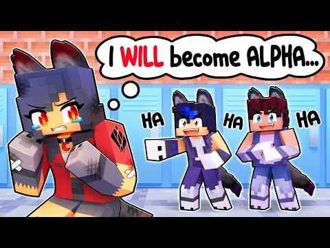Becoming the ALPHA at WOLF SCHOOL in Minecraft!
