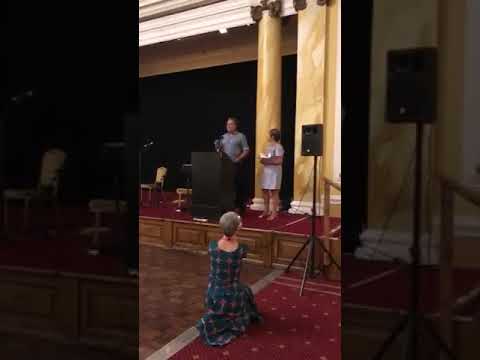 The EAHIL 2018 Award for Guus van den Brekel; Gala Dinner July 12th 2018 Cardiff, Wales