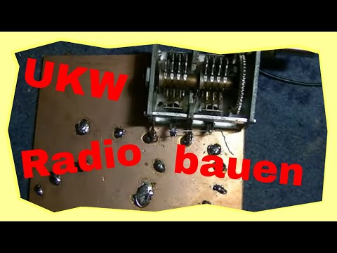 Selbstbau UKW Radio Schaltplan und Aufbau - eflose #1095