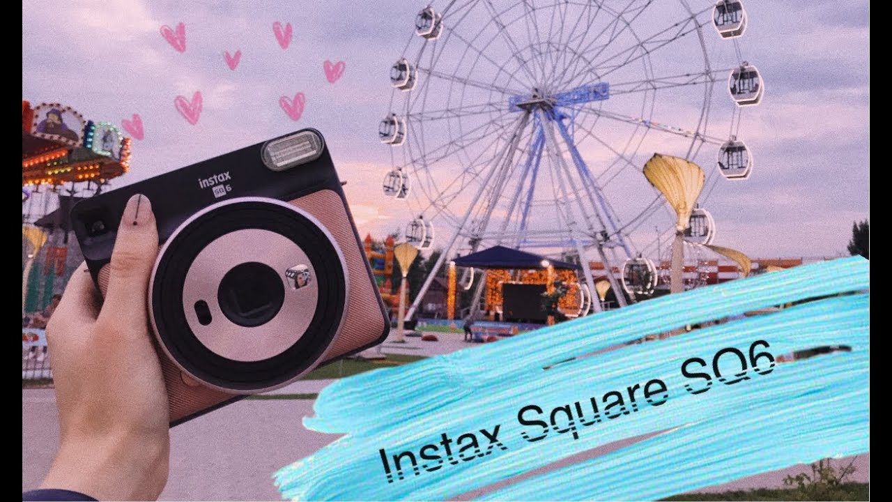 Моментальная фотокамера Fujifilm Instax SQUARE SQ6 White