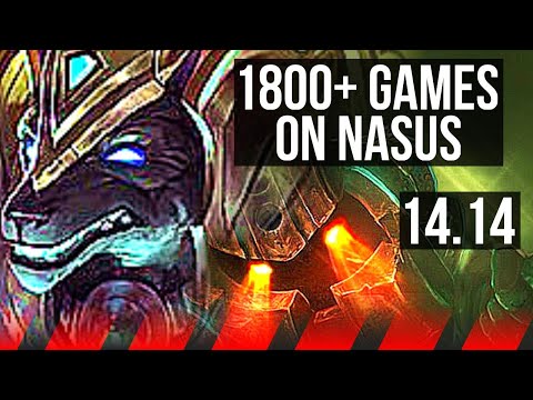 NASUS vs NAUTILUS (TOP) | 1800+ games, 5/1/1 | NA Master | 14.14