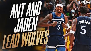 Anthony Edwards - Jaden McDaniels - Minnesota Timberwolves - LeBron James - Los Angeles Lakers