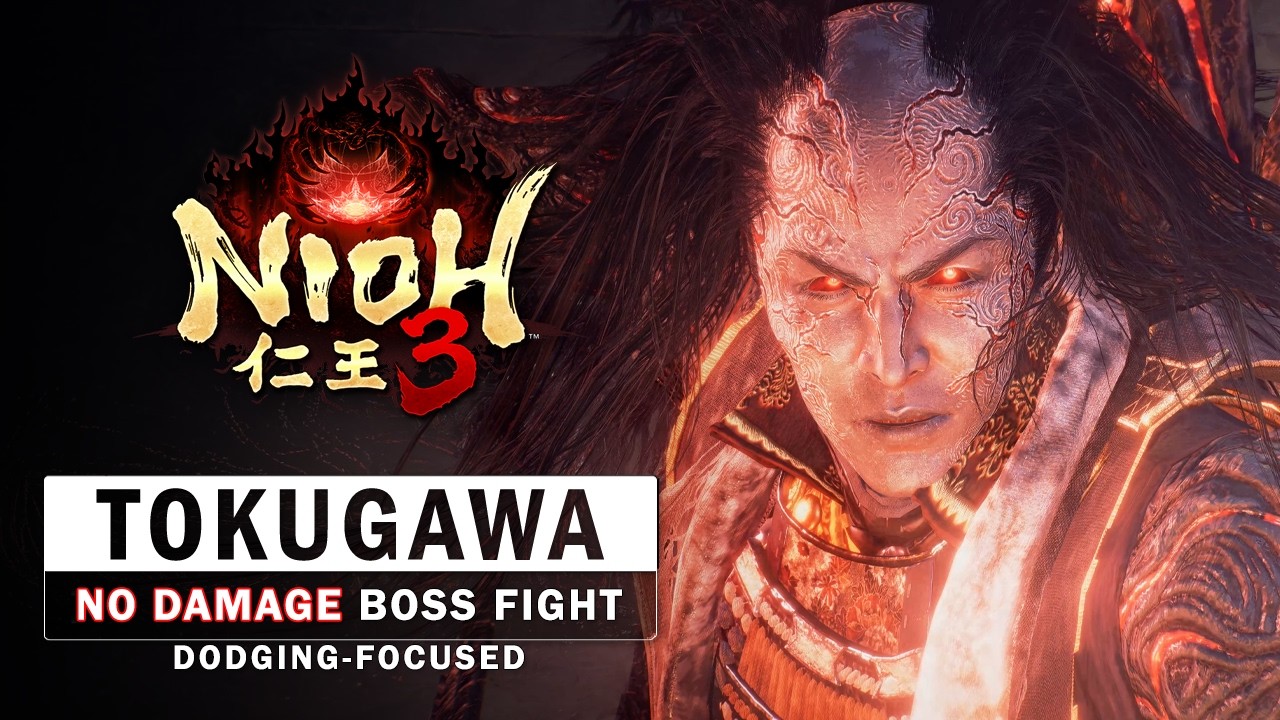 Nioh 3 - Tokugawa Yoshinobu Boss Fight (No Damage)