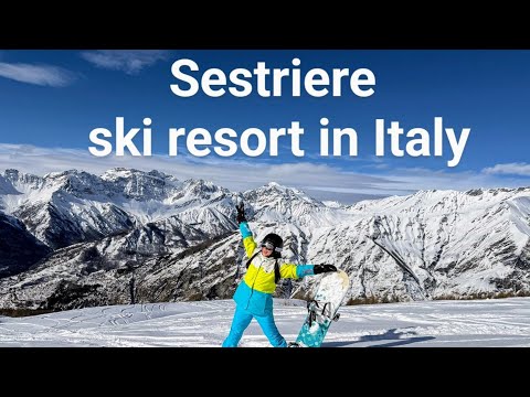 Sestriere one of the best ski resorts in Italy #snowboarding #sestriere #skiresort #italy