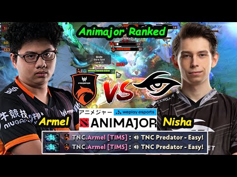 TNC Armel Storm Spirit No.1 SEA MIDLANE vs Secret Nicha Beastmaster Zai - Animajor Ranked Dota 2