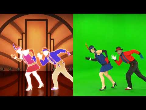 Just Dance 2 "Mugsy Baloney" by Charleston (Comparison Final Game vs Raw)