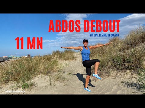 50 Years Old, Beautiful and Re-Beautiful: 11 min FLAT STOMACH AND ABDOMINALS (STANDING)