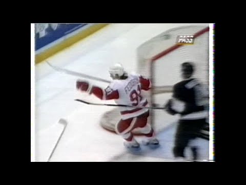 95/96 RS: LA @ Det Highlights - 2/13/96