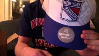 Unboxing - 2014 NHL Draft Caps (Carolina Hurricanes & New York Rangers)