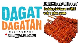 Dagat Dagatan Restaurant @ Al Rigga Dubai. Unlimited and Affordable Buffet