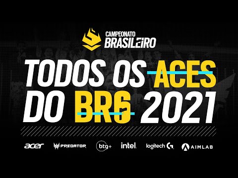 TODOS OS ACES DO #BR6 2021 | Rainbow Six Siege