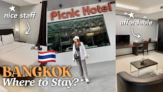 Picnic Hotel 🏨 Very Affordable Hotel in Bangkok Thailand 🇹🇭 (Nice Staff!) ❤︎ | Emmy Lou
