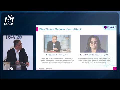 Ruey-Kang Chang, QT Medical Inc - Portable 12-lead ECG devices for home and clinics | LSI USA '26