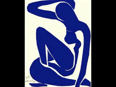 split by blue nude
