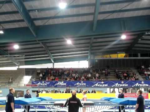 Rosie MacLennan Gold Medal 2012 Nissen Cup