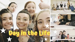 another day in the life, dance teaching, mock audition, lunch