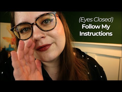 Close Your Eyes & Follow My Instructions for Sleep 💤 Soft Spoken & Whispered ASMR
