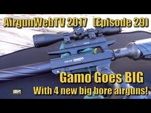 AGWTV – 2017 EP29 - Gamo Big Bore Airguns - 4 new Big Bore Rifles from Gamo USA!