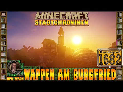 MINECRAFT Stadtchroniken [#1682] Wappen am Burgfried [HD+ Deutsch]