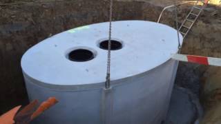 20000 Liter Varitank Betonzisterne für die Regenwassernutzung mit Trident 1650 Regenwasserfilter