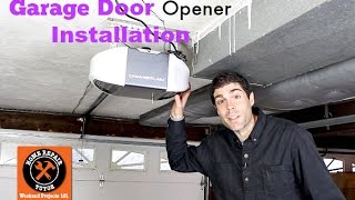 Garage Door Opener Installation -- by Home Repair Tutor
