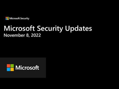 , title : 'Security Update Release Summary November 2022'