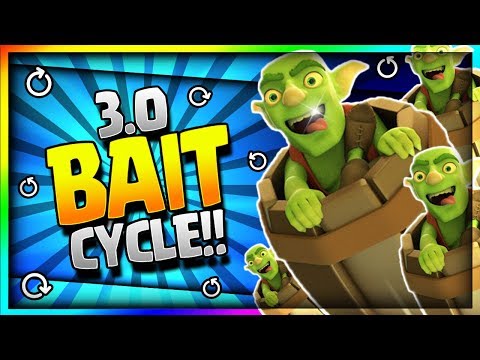 ULTIMATE 3.0 SUPER FAST CYCLE GOBLIN BARREL DECK!! New Best Spell Bait Deck - Clash Royale