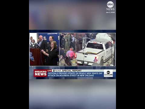 Officials give update on timeline in deadly New Orleans New Year's Day attack