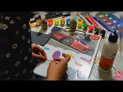 How to make a Bookmark with diary attached to it. DIY bookmark. 🎨🔖📕