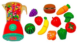 Learning the Names of Fruits and Vegetables for Kids with the Play Kitchen