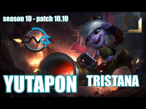 【日本サーバー/DuoBot Ceros】DFM YUTAPON トリスターナ(Tristana) VS ヴァルス(Varus) BOT - Patch10.10 JP Ranked【LoL】