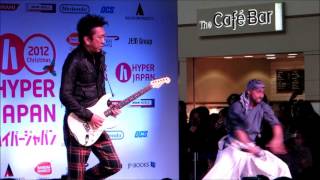 Tomoyasu Hotei and KAMUI (Kill Bill) live at Hyper Japan 2012 Christmas (23/11/12)