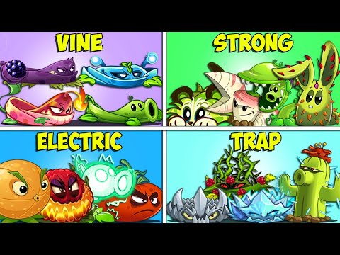 Pvz 2 Random 4 Team Plant Battlez - Which Team Plant Will Win?