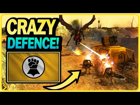The Imperial Fist Faction is Insane!! - Dawn of War: DE - Unification Mod